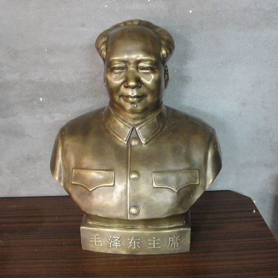 毛主席铜雕像，伟人铜雕，校园名人铜雕 (6)