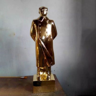 毛主席铜雕，伟人铜雕塑