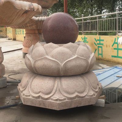 风水球石雕，公园景观石雕