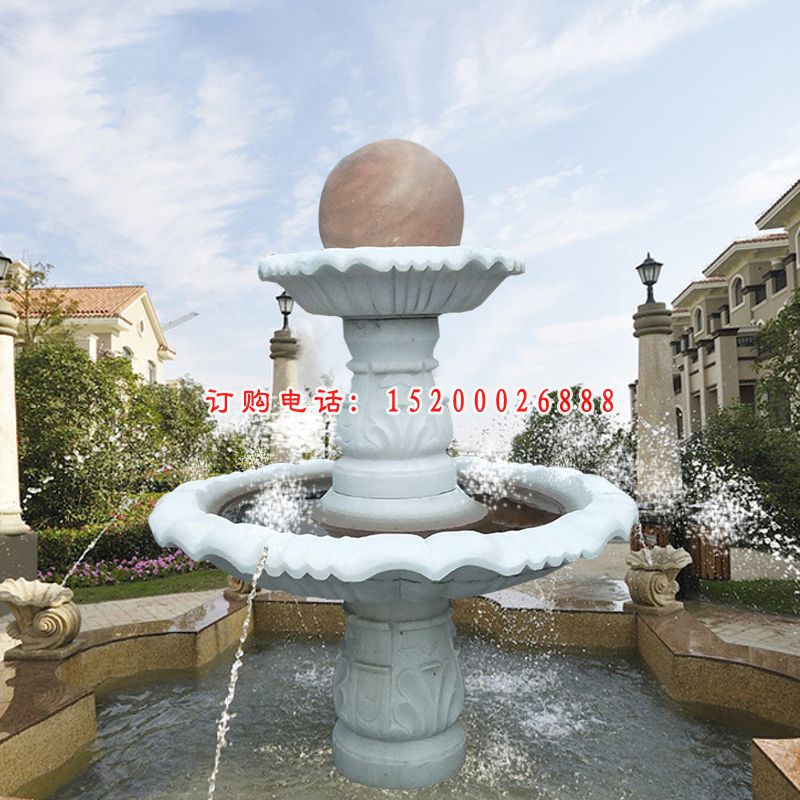 风水球石雕，园林景观石雕