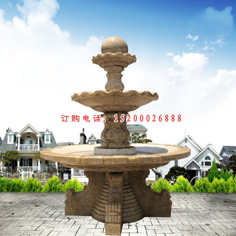 大理石风水球  石雕广场景观雕塑 (2)