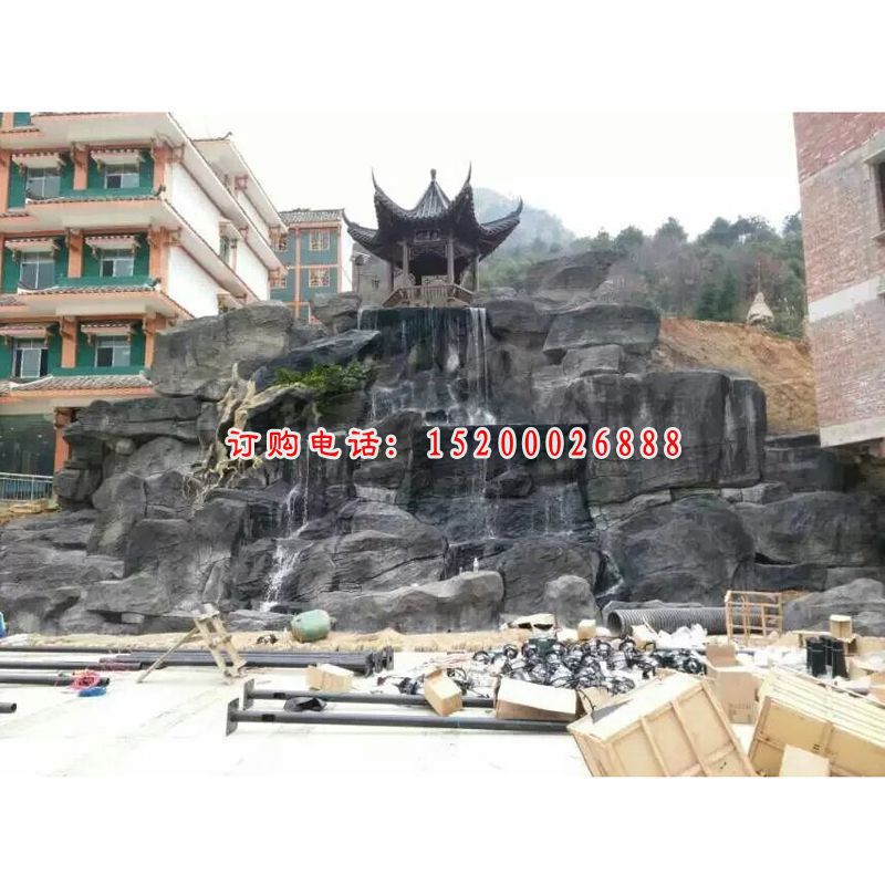 假山石雕，公园假山石雕