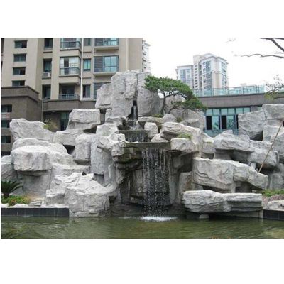 景观石雕，公园假山石雕塑 