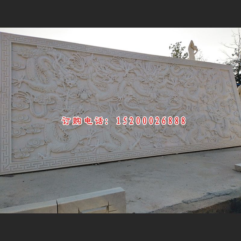 大理石雕刻壁画   石雕广场景观雕塑