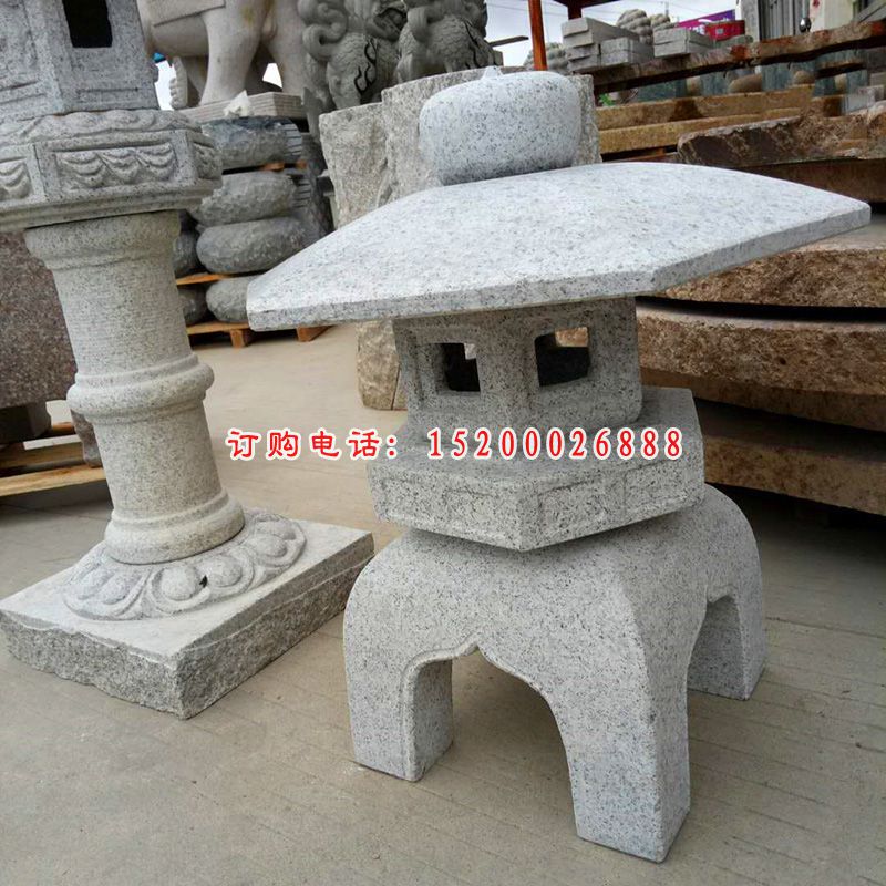 大理石灯 公园石雕灯 (6)