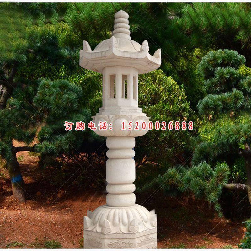 大理石灯，公园景观雕塑