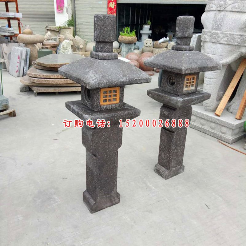大理石仿古照明灯 公园古代宫灯 (2)