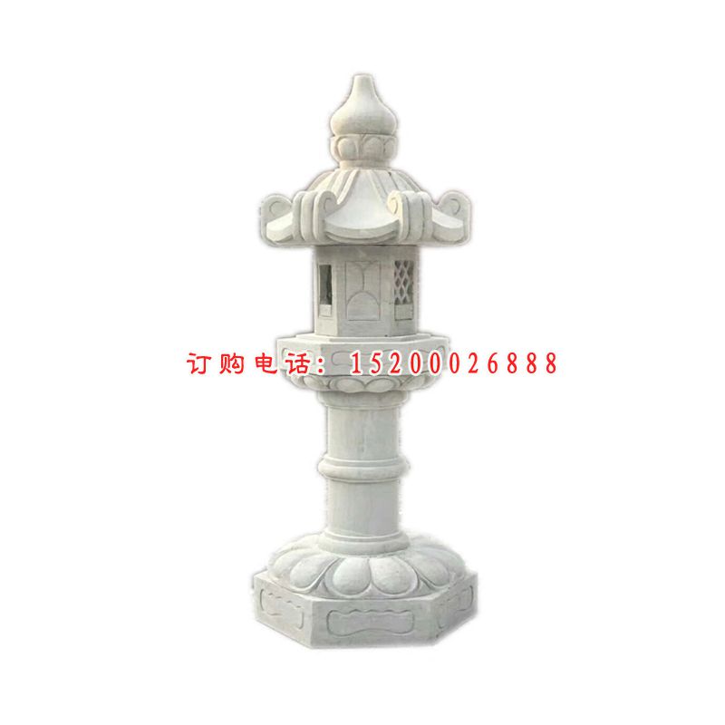 大理石宫灯  石雕小区景观雕塑 (2)