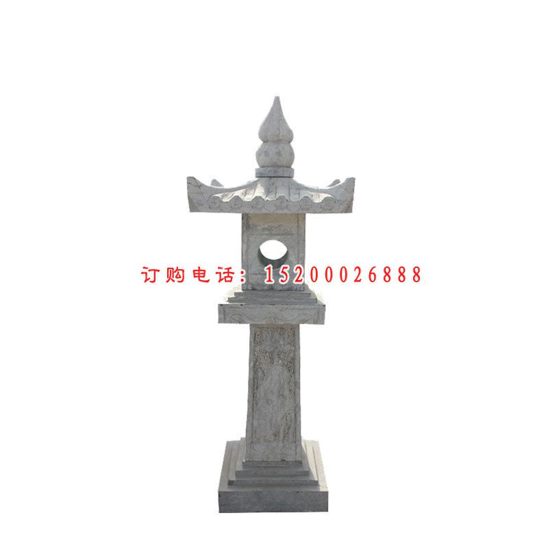 大理石宫灯  石雕庭院景观雕塑