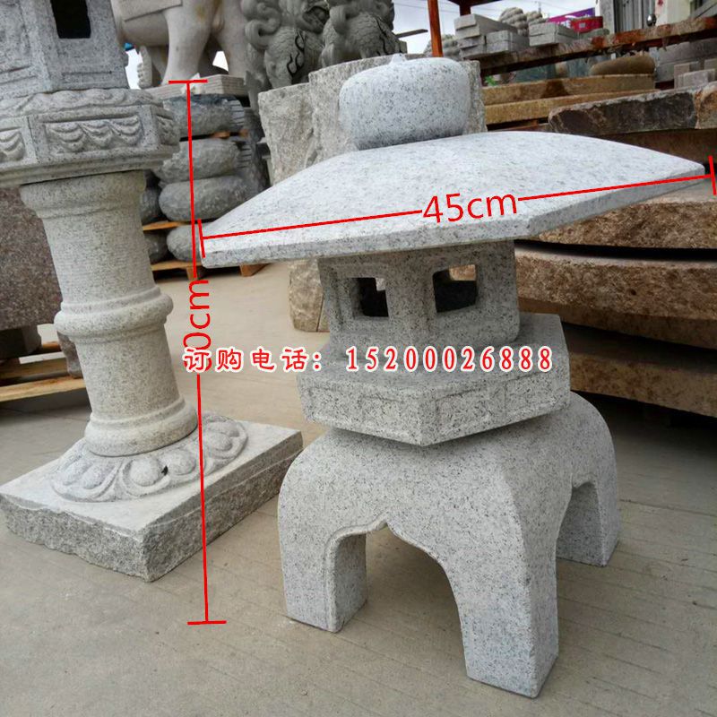 大理石古代宫灯 公园石灯