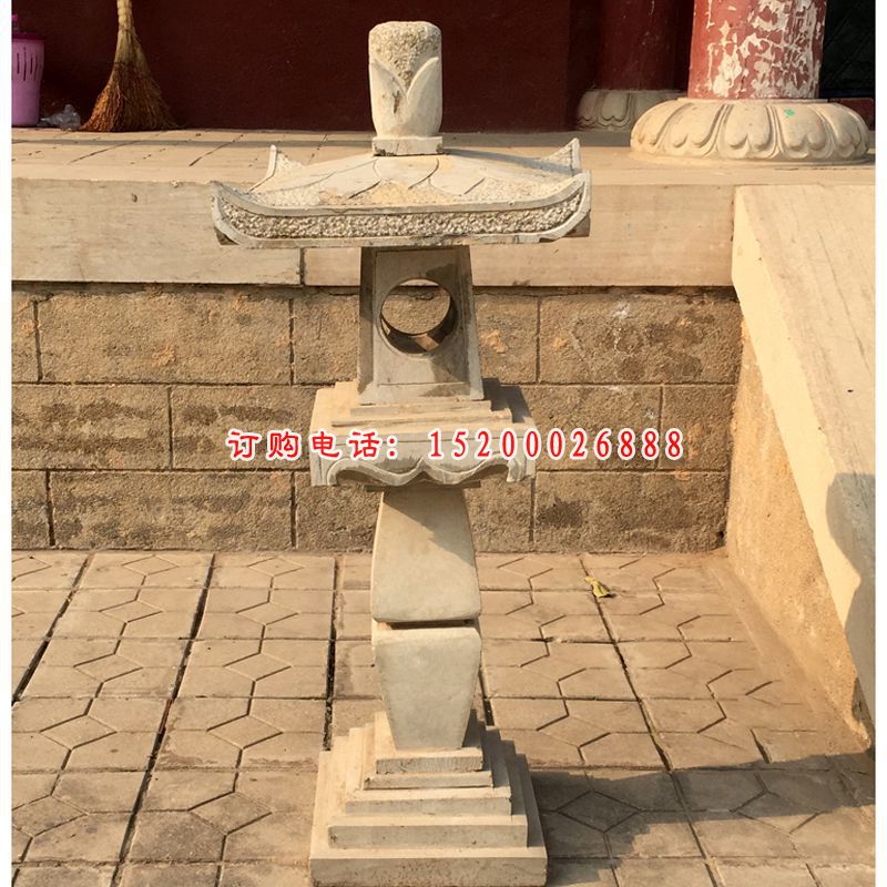 仿古灯石雕，公园石灯 (3)