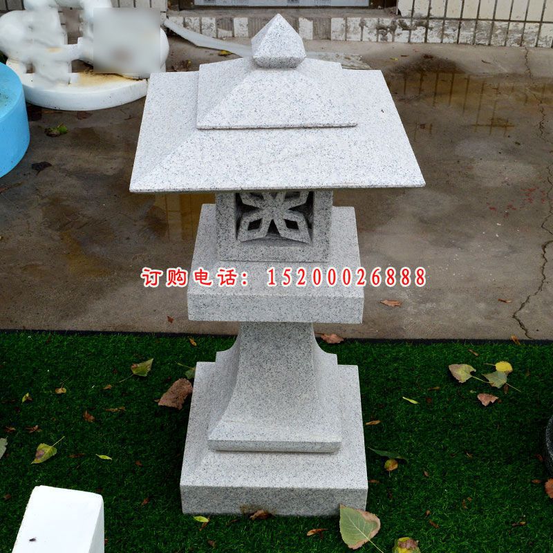 仿古宫灯石雕，大理石灯