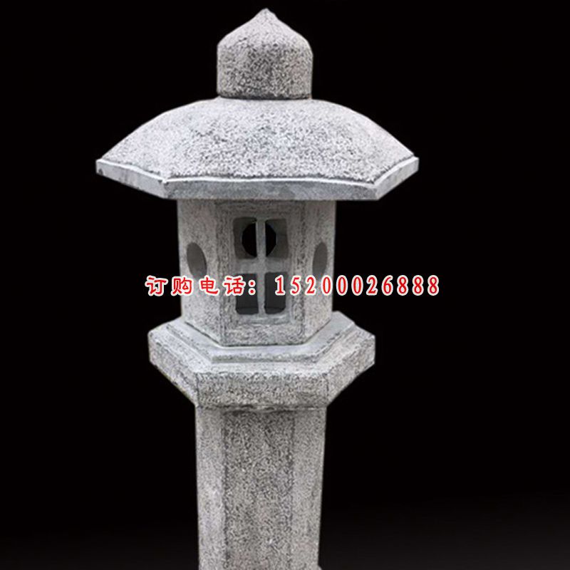 仿古石灯 公园照明石雕灯 (3)