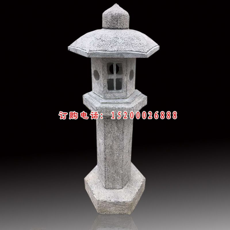 仿古石灯 公园照明石雕灯 (6)