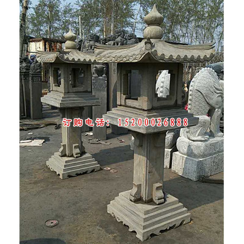 仿古照明石灯，公园石雕灯