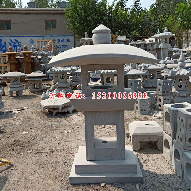 公园仿古石灯 石雕宫灯 (8)