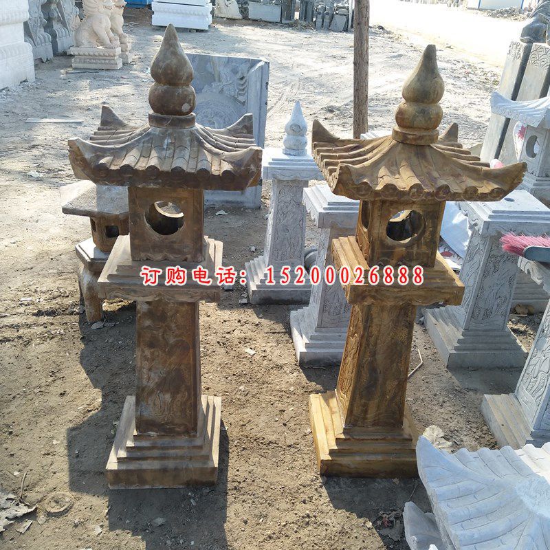 公园仿古石灯，石雕灯笼