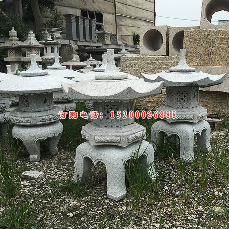 故宫石灯，大理石灯