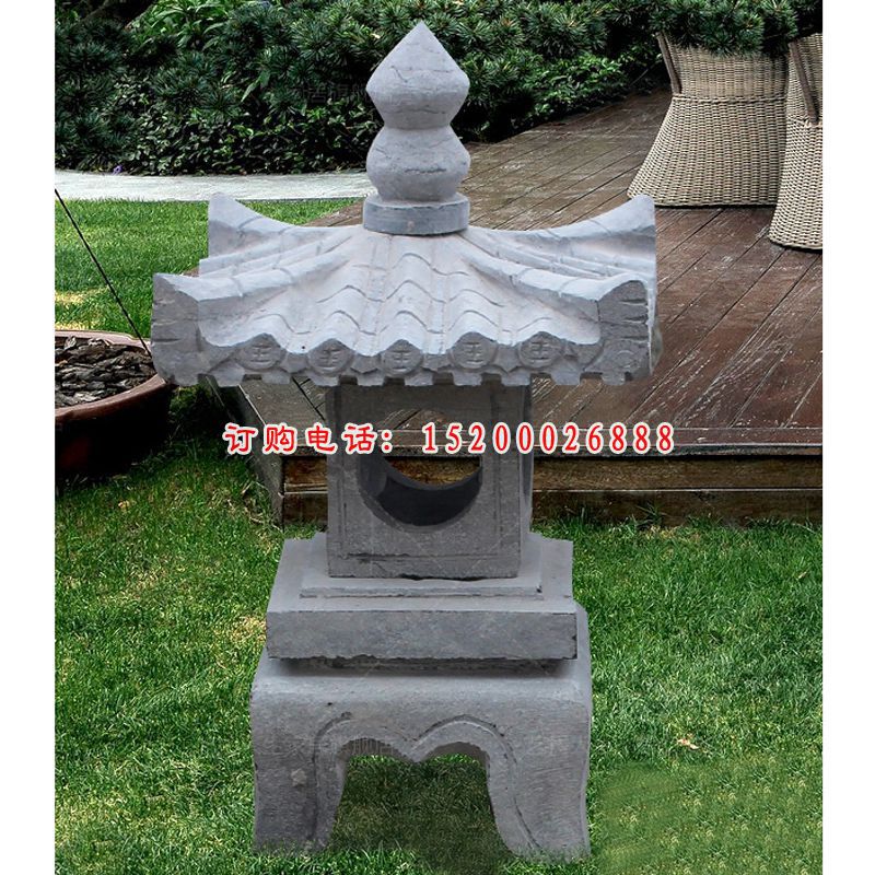 花园景观石雕，石灯雕塑