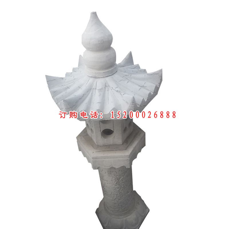青石宫灯   石雕庭院景观雕塑 (3)