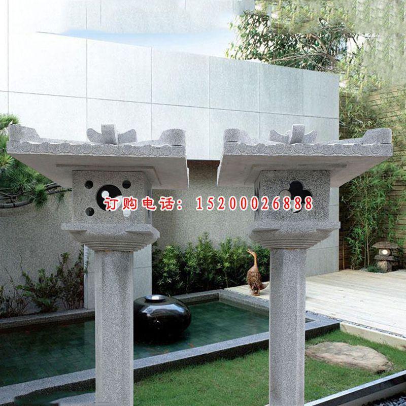 青石宫灯   石雕庭院那景观雕塑 (1)