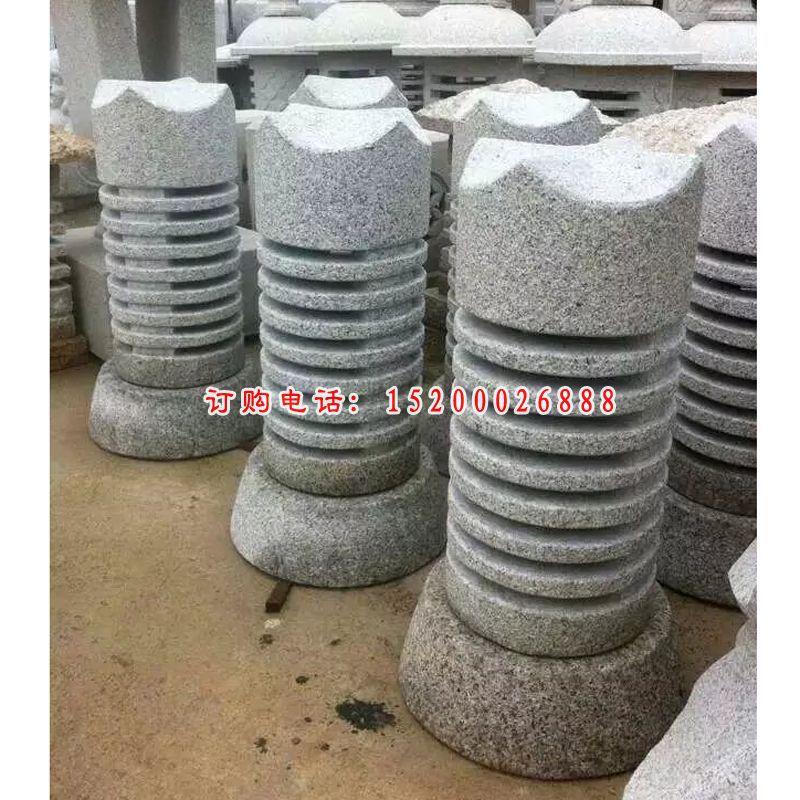 石灯，大理石石灯，公园石灯 (1)