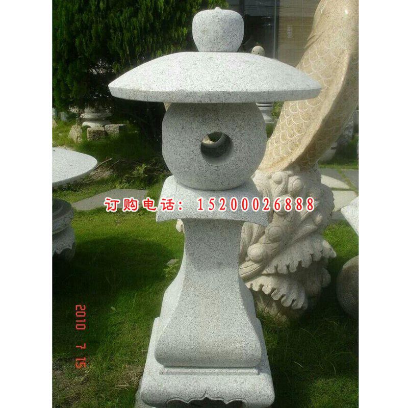 石灯，大理石石灯，公园石灯 (9)