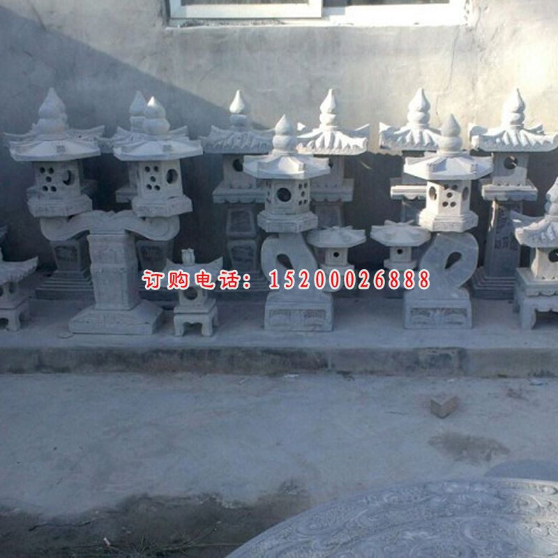 石灯，青石灯，仿古石灯 (2)