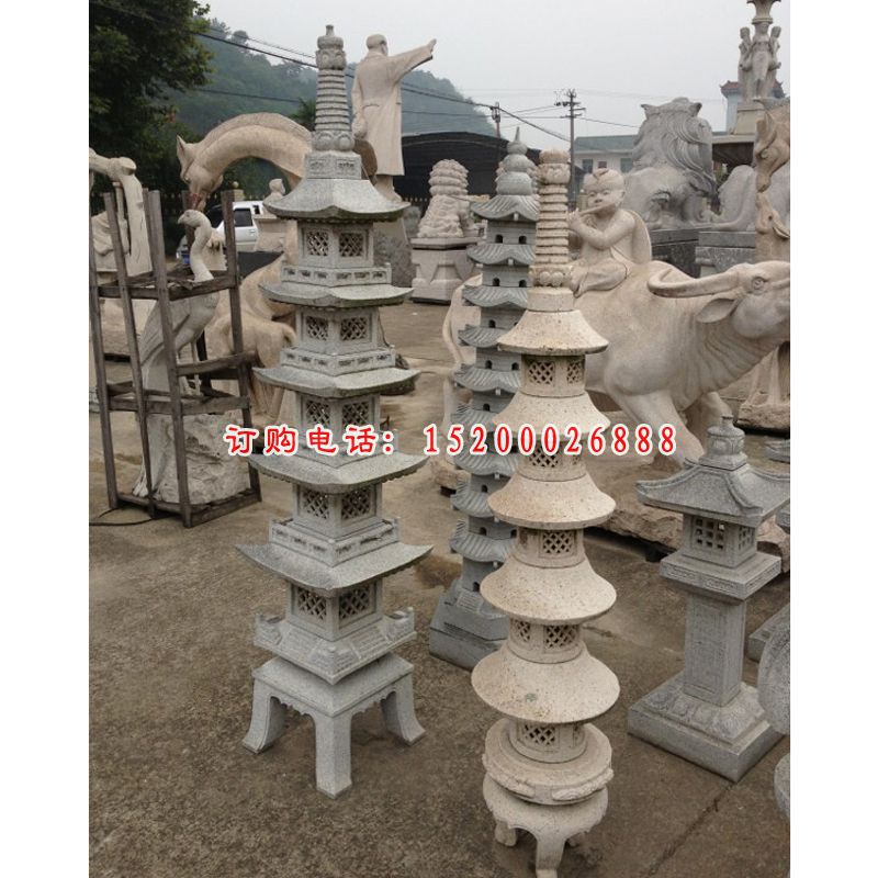 石灯，石灯塔 (2)