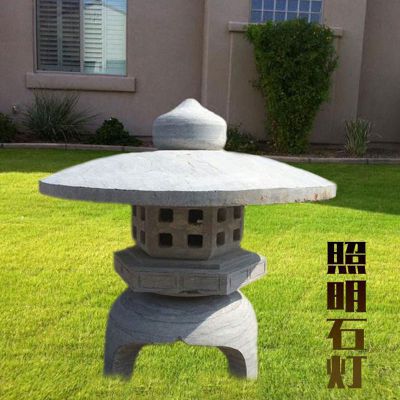 大理石宫灯公园石灯