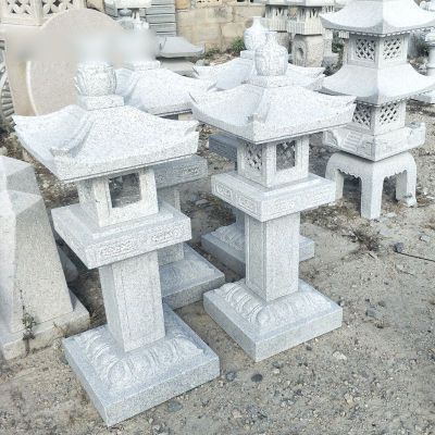 仿古宫灯，芝麻灰石灯