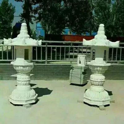 仿古石灯，公园石灯雕塑