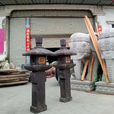 仿古石雕灯 庭院石灯