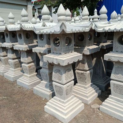 公园仿古石灯 石雕宫灯