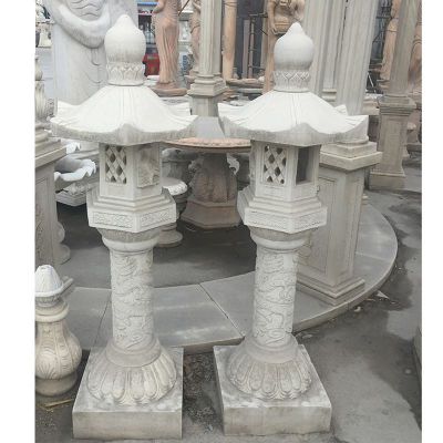 公园石雕灯 大理石宫灯 