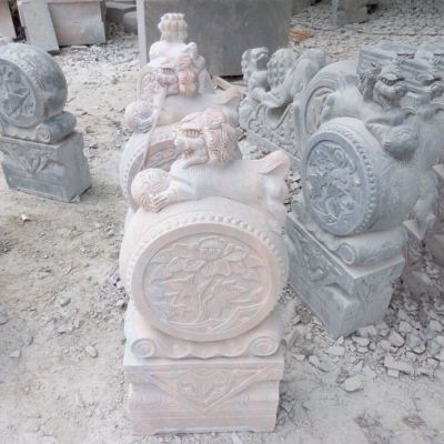 石门墩，晚霞红石门墩 