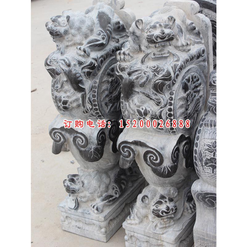 石鼓，石门墩，仿古石鼓 (1)