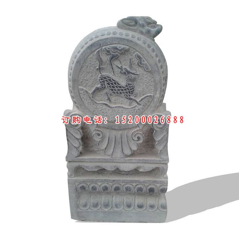 青石仿古门墩石雕 门口抱鼓石 (7)