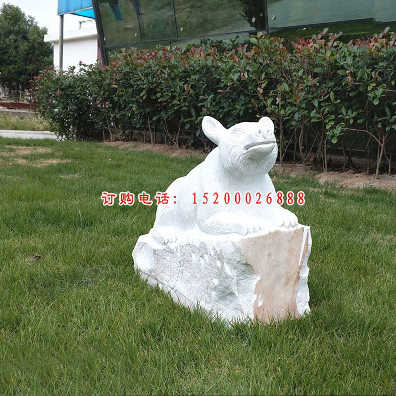 大理石石雕动物，公园动物石雕