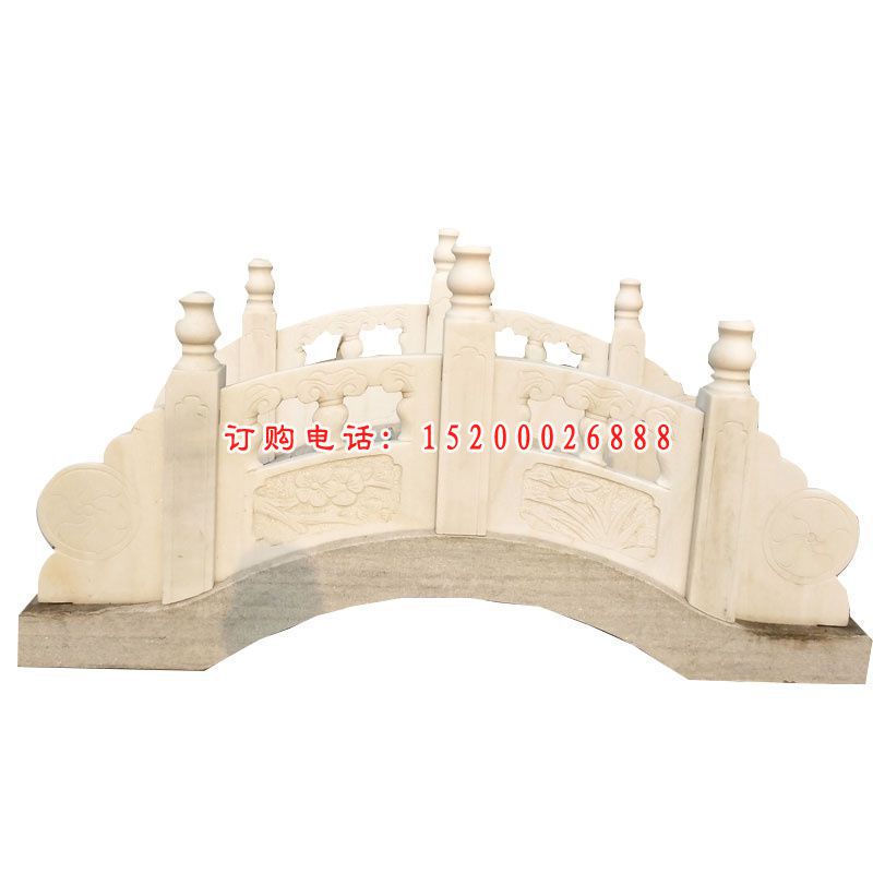 石桥雕塑，汉白玉景观雕塑 (2)