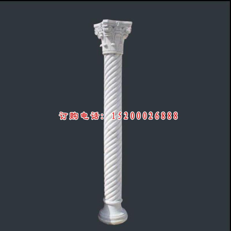 罗马柱石雕，大理石罗马柱 (7)