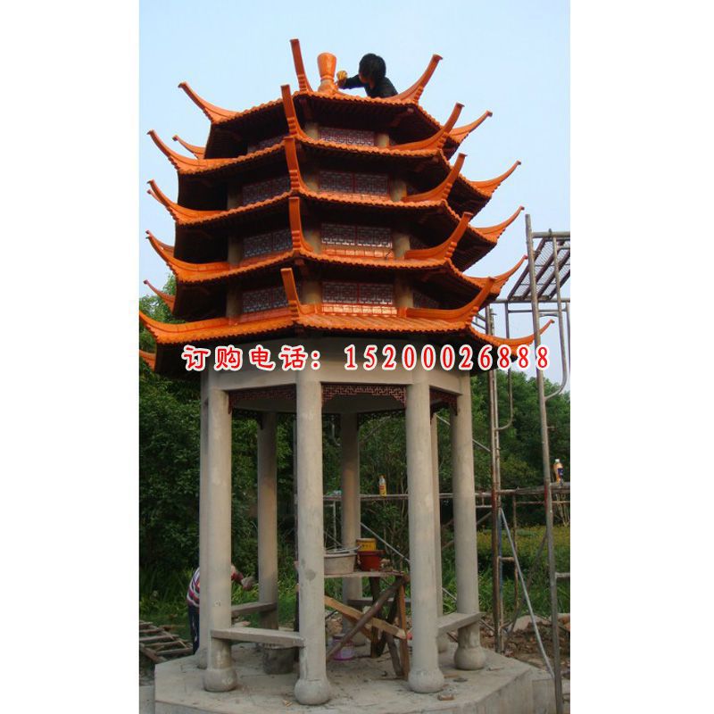 石凉亭，大理石凉亭雕塑