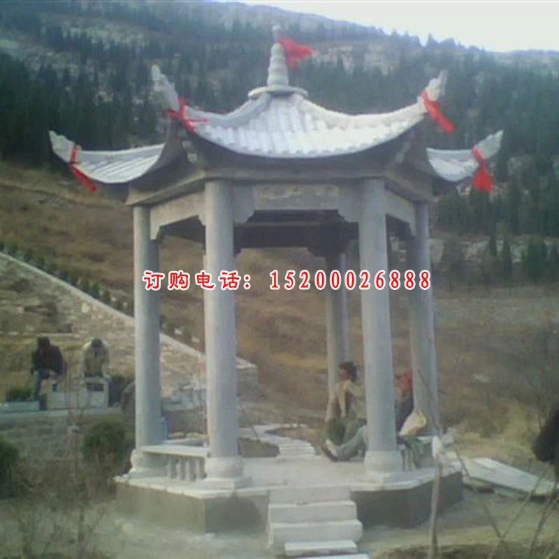 石凉亭，大理石凉亭，古凉亭 (1)