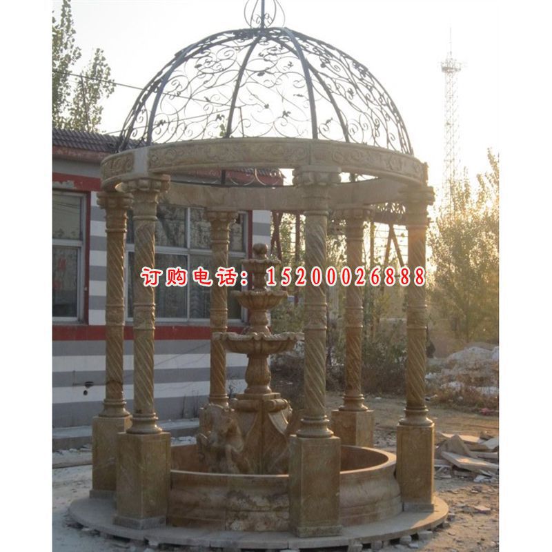 石雕凉亭，欧式凉亭 (1)