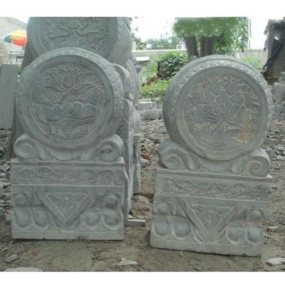 仿古石门墩，门鼓古代雕塑