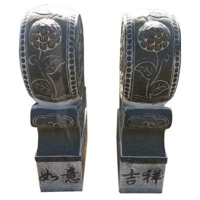 仿古吉祥如意抱鼓  石雕门口雕塑