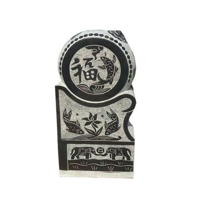 仿古吉祥如意抱鼓  石雕门口雕塑 