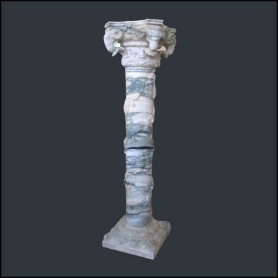 罗马柱石雕，大理石罗马柱