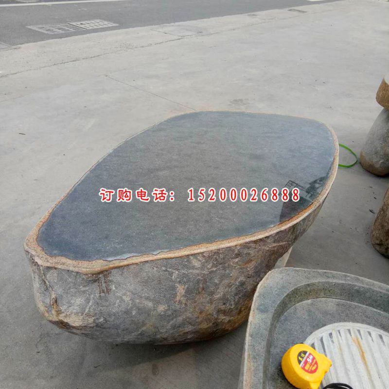 创意桌凳石雕 庭院异形桌凳
