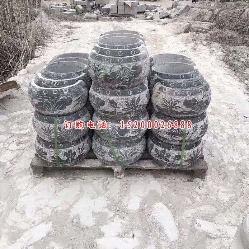 大理石石凳雕塑   石雕庭院景观摆件 (5)
